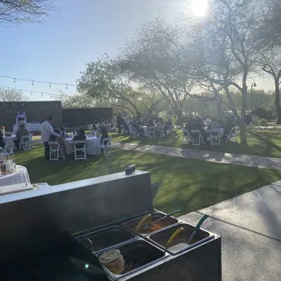 Beautiful day for a beautiful wedding