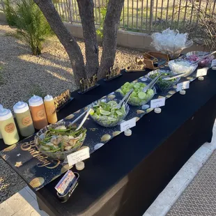 80th Birthday Party setup