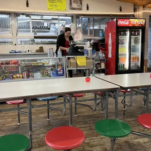 Cashier area