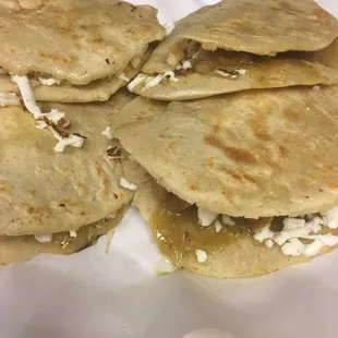 gorditas $3 ea
