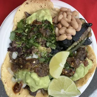 Beef tacos