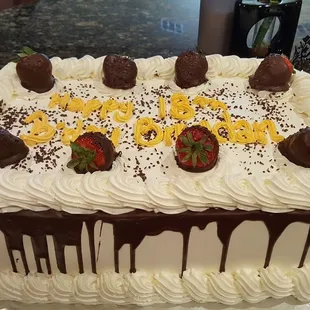 This tres leche cake was so good!