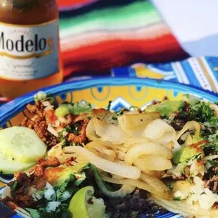 Cold beer &amp; Tacos