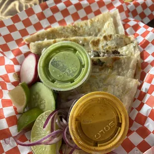 Super steak quesadilla