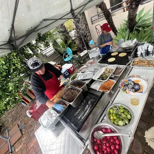 Taco bar