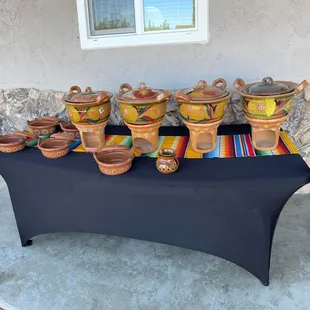 Our new set up for guisado/ stew call us for more info thank you