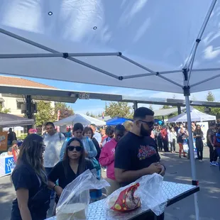 Another day of long lines come by 2060 E. Main st Stockton ca