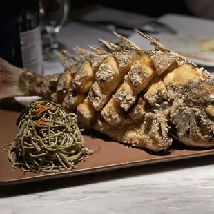 Crispy Fried Snapper