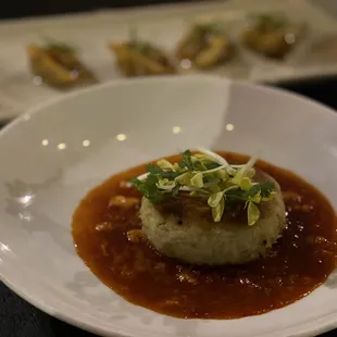 Singaporean Chili Crab Cake