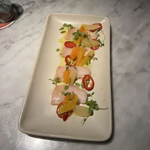 Yellowtail Crudo