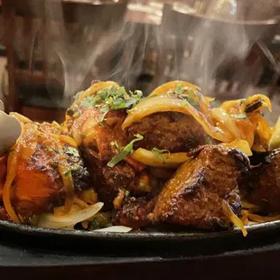 My favorites are this lamb and chicken.