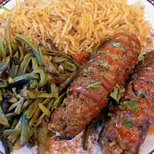 Ground Lamb Kebab
