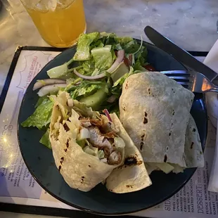 Asian Chicken Wrap