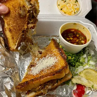 Birria Grilled Cheese Sandwich