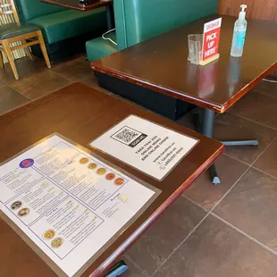 Entry way where you pick up your order