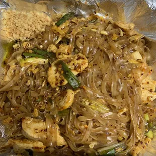 24. Pad Thai with chicken