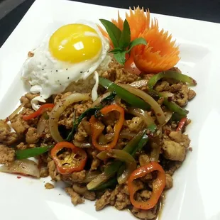 Crispy Chicken Basil