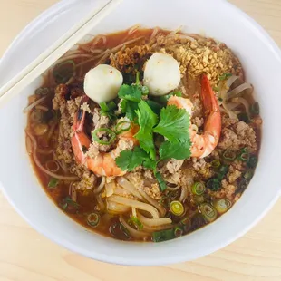 BBQ Duck Noodle Soup