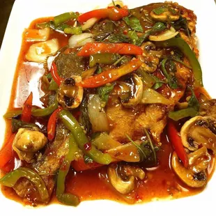 Sweet and Sour Fish Fillet