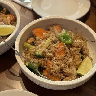 Basil Fried Rice Tofu