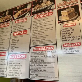 Menu pg 1/2 December 2021
