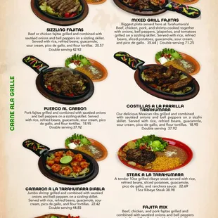 ramen and noodles, menu