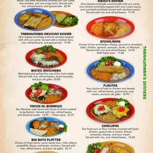 ramen and noodles, menu