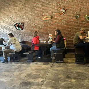 Not a ton of room but nicely decorated.