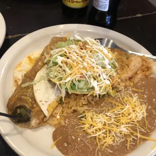 ##6. Chile Relleno &amp; Avocado Tostada