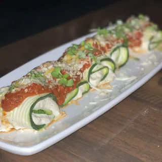 Zucchini Lasagna Rolls GF