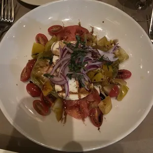 Mixed Heirloom Tomato Salad