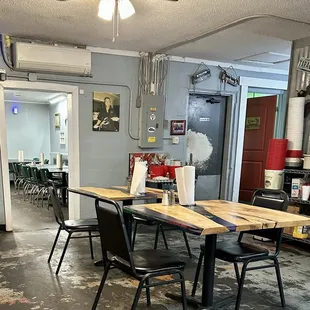 Inside dining