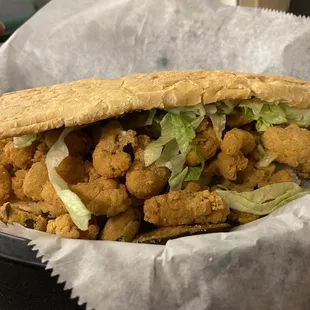 Crawfish Poboy