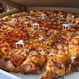 pizza, food