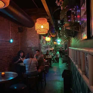 people sitting at a table