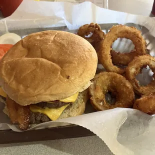 Double bacon cheeseburger