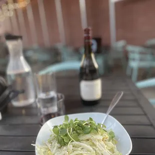 Caesar salad-atypical but extra fresh and crunchy