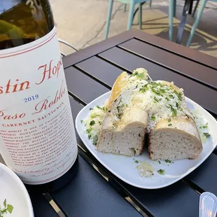 Extra plate of bread.