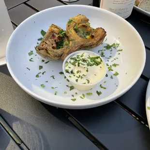 Artichoke was just ok.