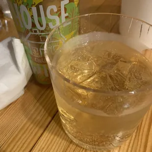 BYOB - there's a liquor store within a couple feet!!