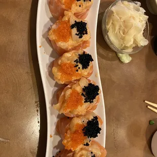 Pumpkin!  A little spicy but so good!!