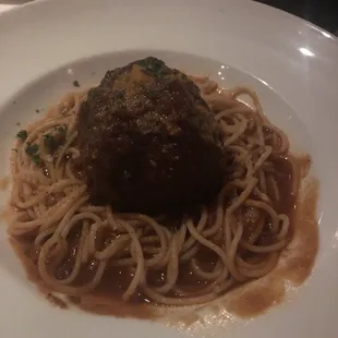 Spaghetti and Meatballs