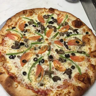 Vegetarian pizza