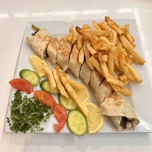 Beef Shawarma Meal