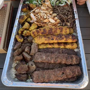 Grilled platter for 5