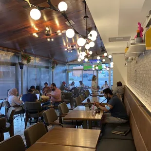 Temperature controlled and comfortable seating!