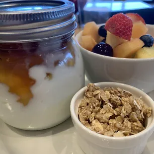 A really good parfait for $4.50 that includes coffee