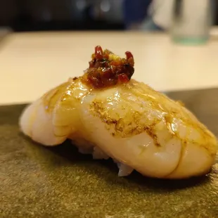 Hotate - Hokkaido Scallops (with Chorizo)