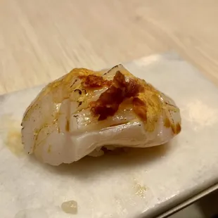 Hotate with chorizo- delicious
