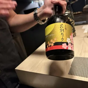 Premium sake pairing